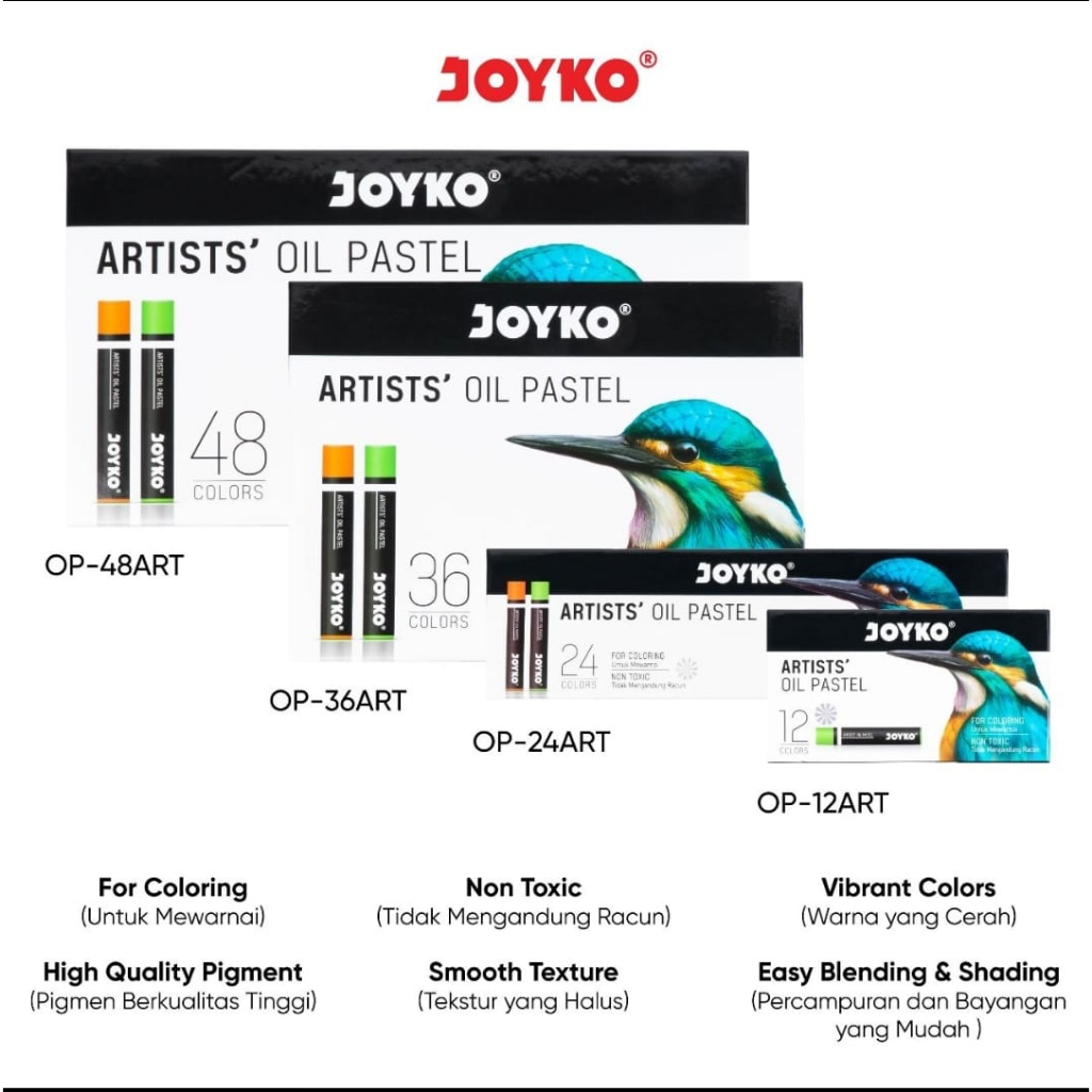 

Joyko Artists Oil Pastel Set