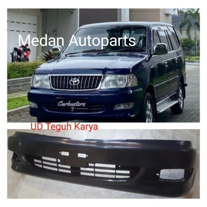 Bemper depan Baru Kijang kapsul LGX 2002-04, bumper, bamper