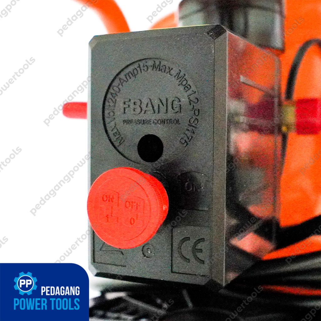 ORANGE 4110HPL Mesin Kompresor Udara Listrik  24 Liter Oilless Silent