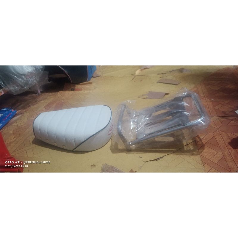 jok pisah pispot depan plus dudukan jok belakang