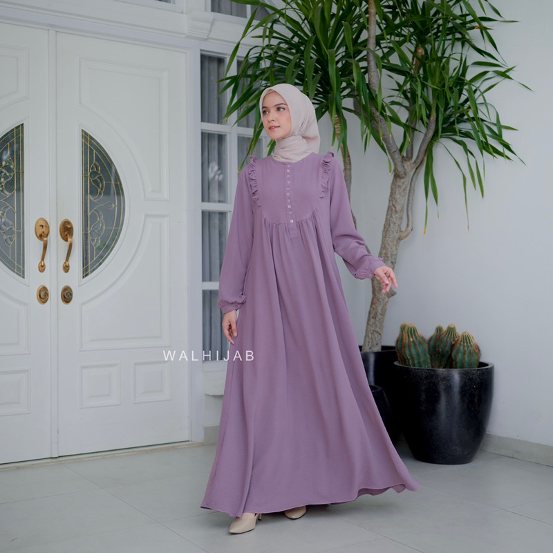 Zalina Dress - Dress Crinkle Airflow Premium Busui