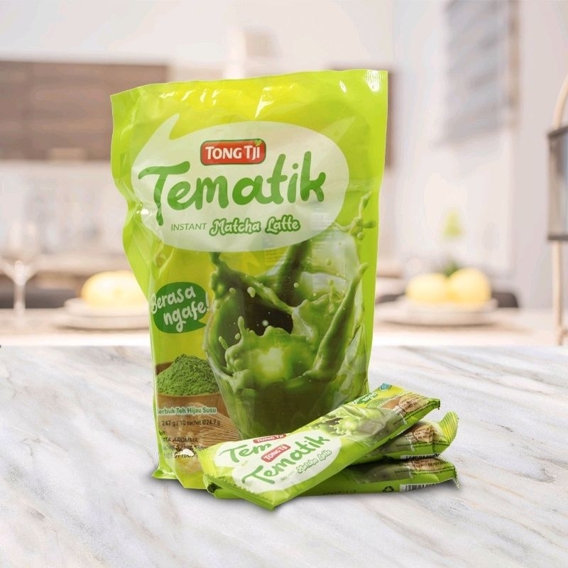 

Tong Tji Tematik Matcha Latte Pouch 10s 247gr