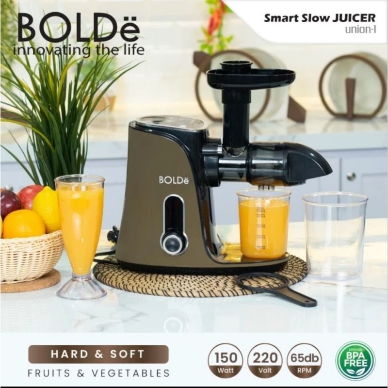 BOLDe Super Smart Slow Juicer Union 1 - Slow Juicer