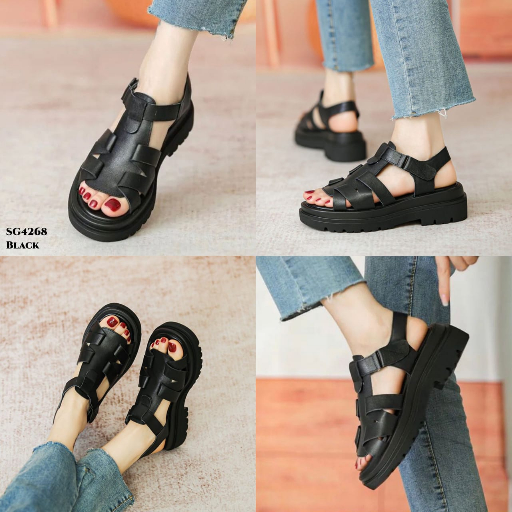 WYN SANDAL RETRO IMPORT FASHION KOREA SG4268