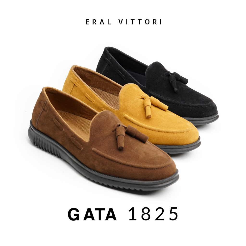 Eral Vittori - Gata 1825 Sepatu Loafers Pria Casual Formal