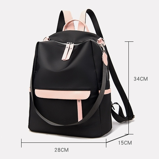 TAS RANSEL WANITA PREMIUM KOREA IMPORT KEKINIAN MAYALA ANTI AIR HITAM TA835B5 CEWEK SEKOLAH BACKPACK GENDONG PUNGGUNG KULIAH KERJA BATAM TERBARU REMAJA FASHION BRANDED SIMPLE