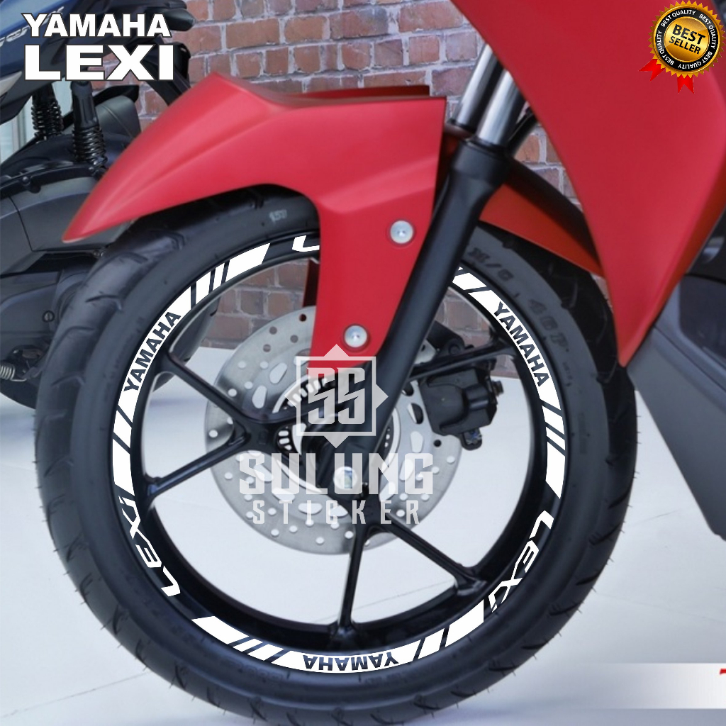 Stiker List Velg Motor Yamaha Lexi Cutting Sticker Variasi Asesoris Terbaru Lis Pelk