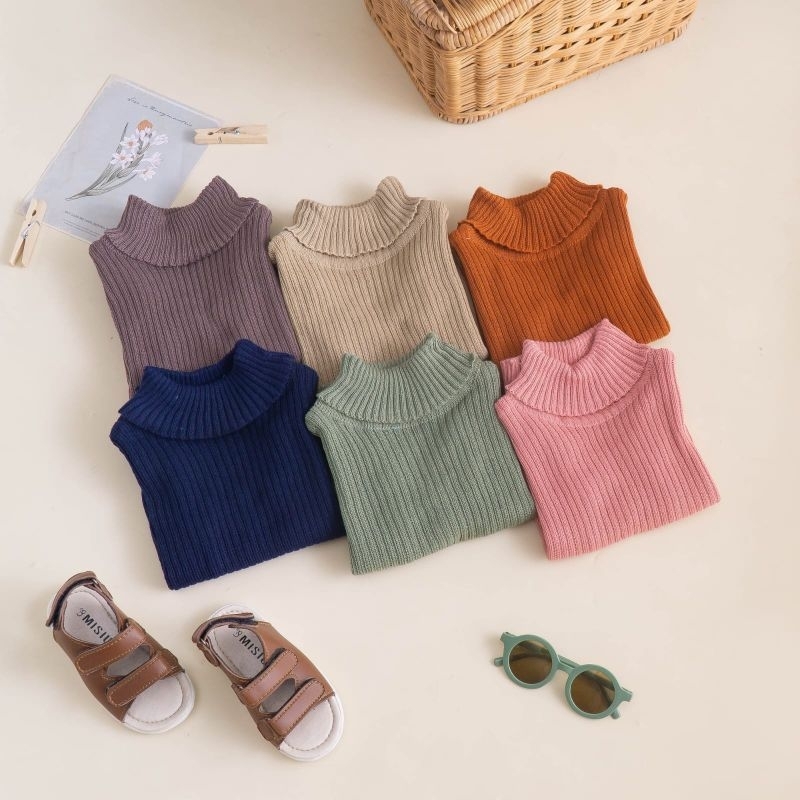 3-5 Tahun PALOMA SWEATER RAJUT | Atasan Rajutan Anak Berkerah