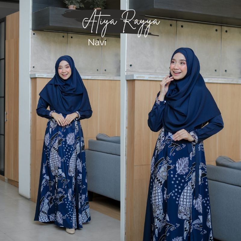 Baju Muslim Gamis Atiya Batik Dress