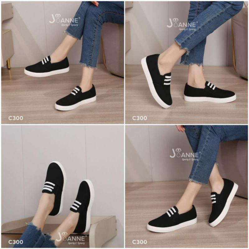 JOANNE Casual FlyKnit Sneakers Shoes #C300 ORIGINAL