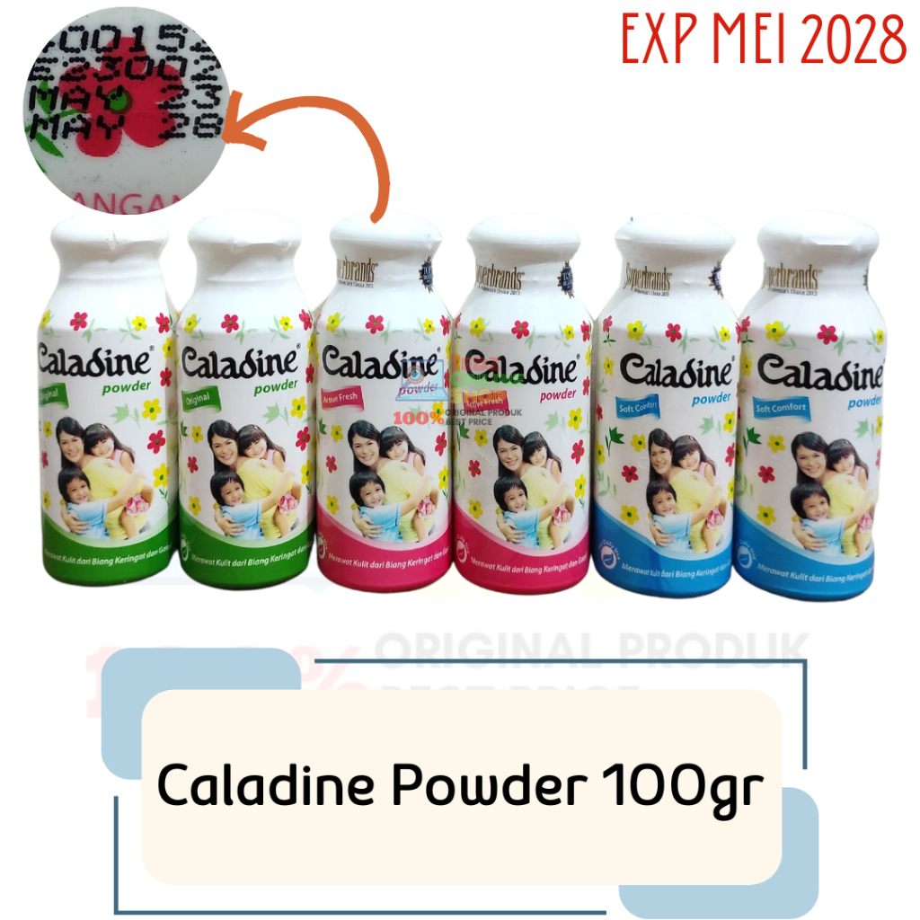 Caladine Powder 100gr Bedak Gatal