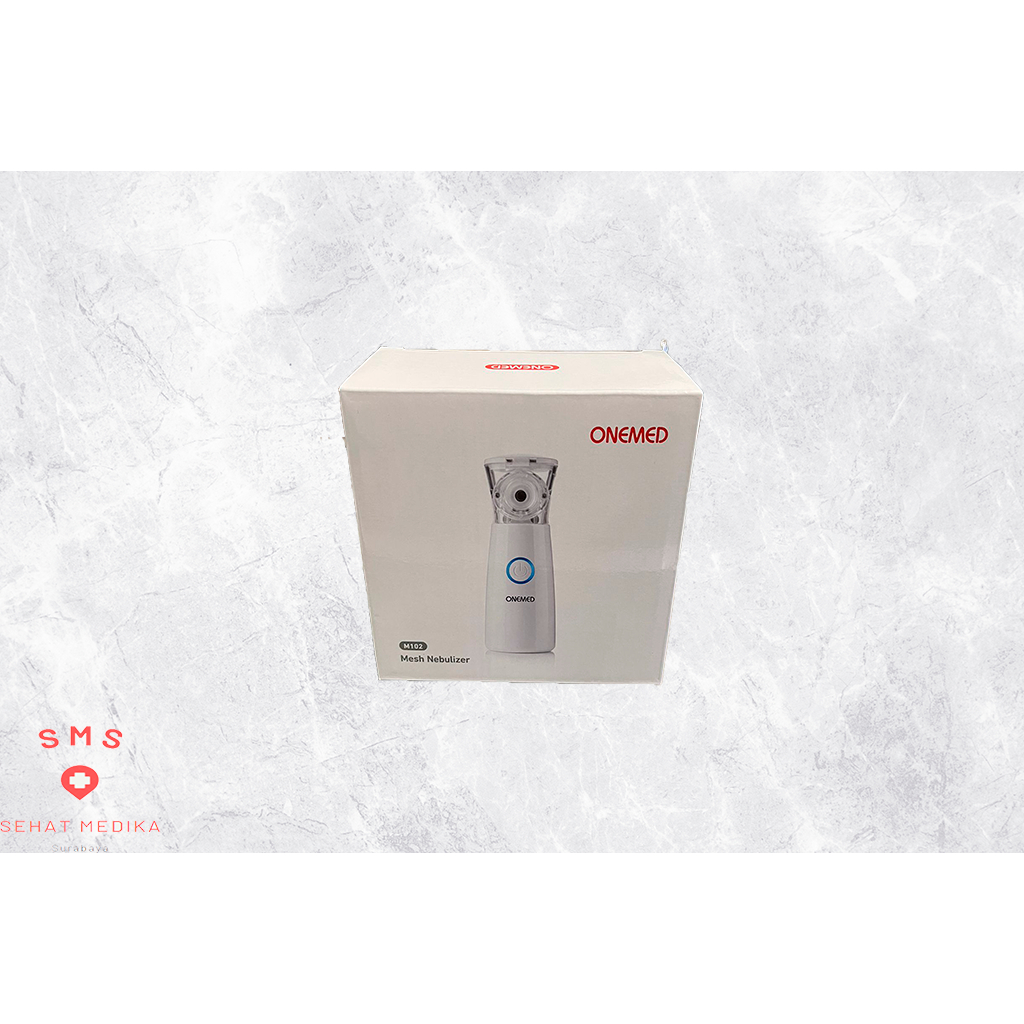 Mesh Nebulizer OneMed M 102 Portable / Alat Uap Bantu Pernafasan Asma