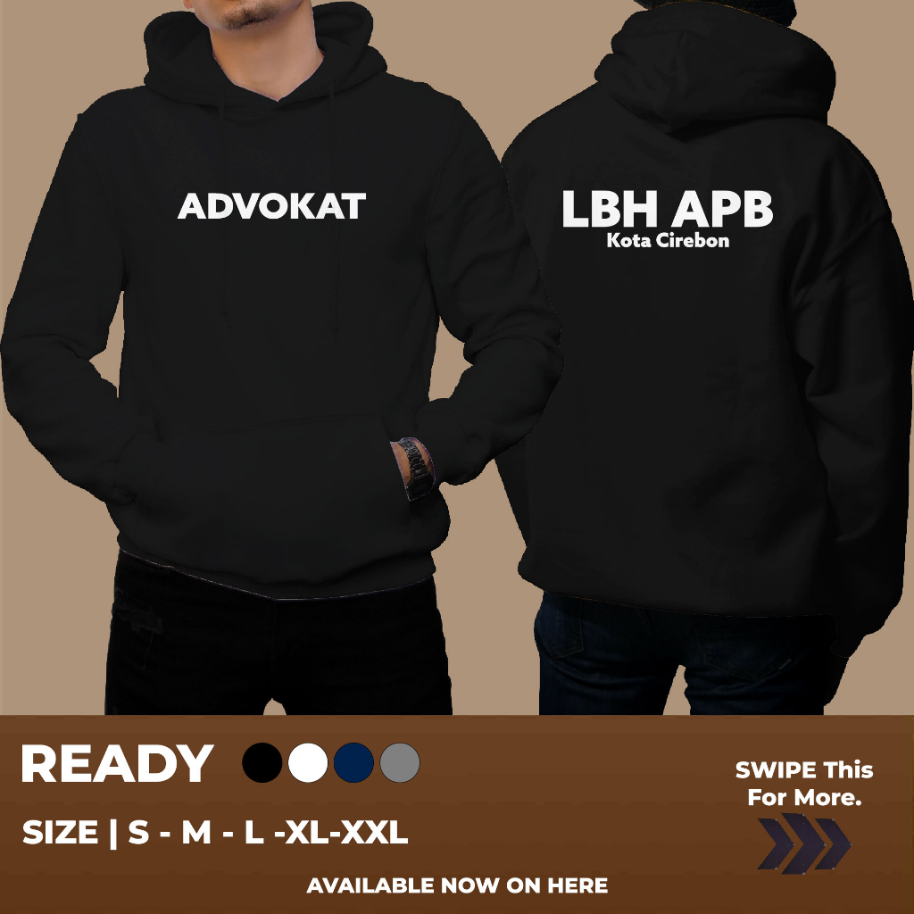 HOODIE ADVOKAT LBH APB Request Regional KEREN BANGET UNTUK PRIA