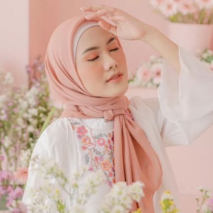 hijab segiempat bella square(free ikat rambut)