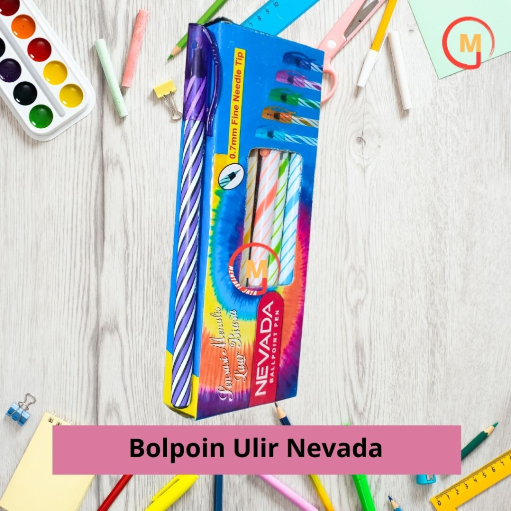

Bolpoin Ulir Nevada atau Gadjah Mada (1 Pcs)