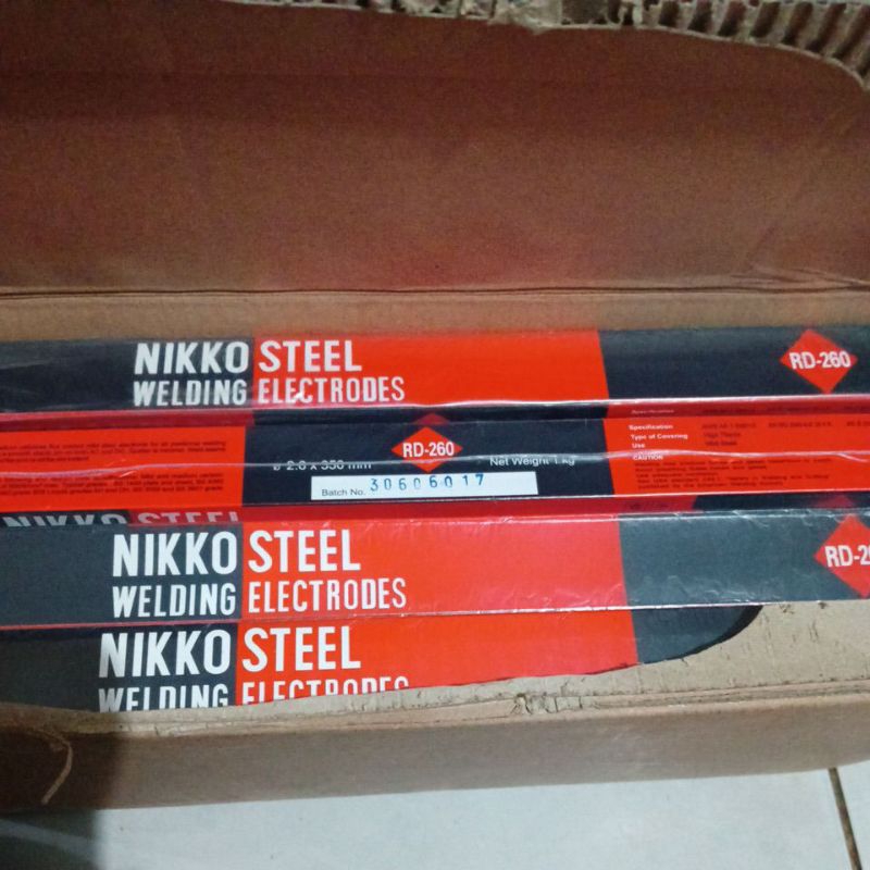 Kawat Las Nikko Steel RD-260 UK 2.6 X 1KG