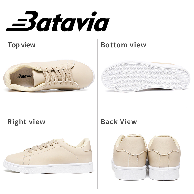 BATAVIA Impor white wanita sepatu Sepatu Sneakers Wanita Sport Shoes J10