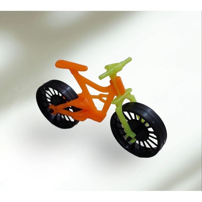 sepeda ontel tenaga pegas miniatur mainan anak