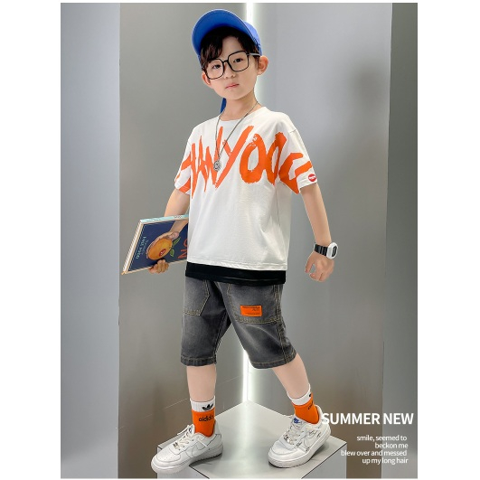 Setelan anak LAKI LAKI import CHANYO +JEANS TEBAL- setelan anak teenager COWO import