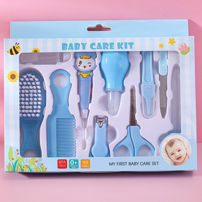 New Born Baby Care Kit Pelengkapan Perawatan Bayi 10 in One, Set Kado Bayi