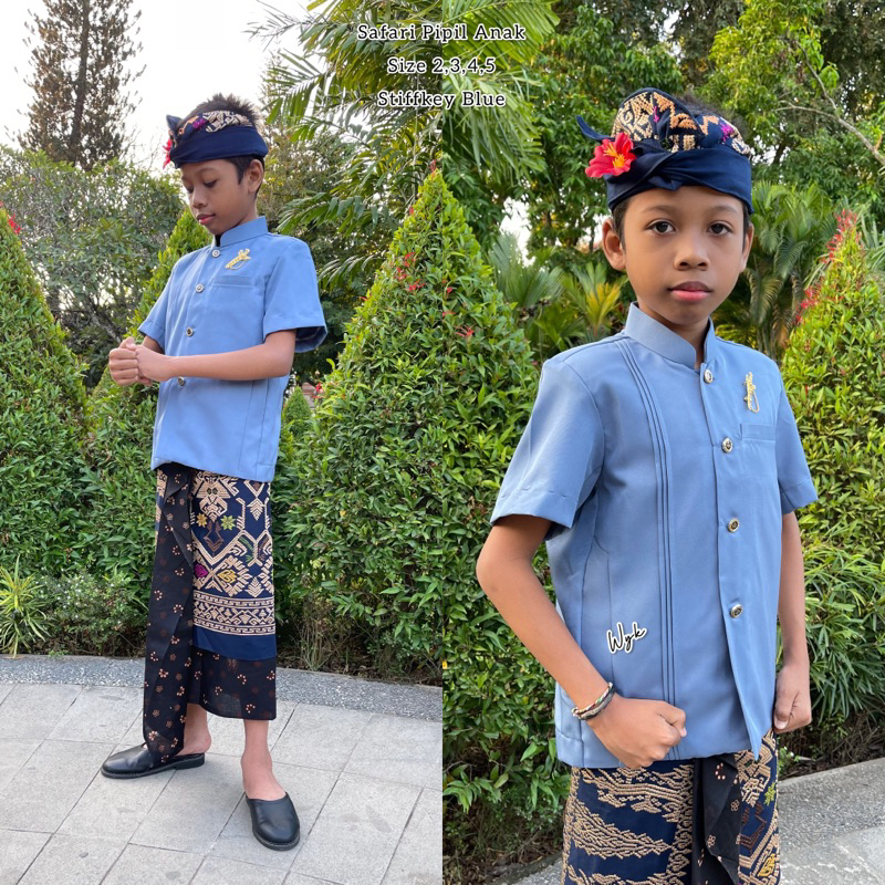 Safari Pipil Anak/Safari Original/Baju Saja/Baju Koko Anak