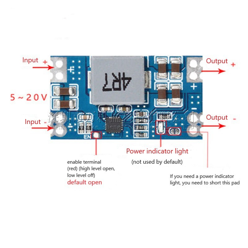 Step-Down 5A DC-DC Mini560 DC Regulated Power Supply (D3102)