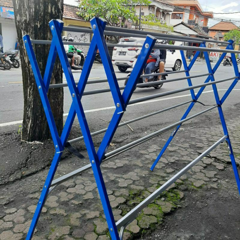 JEMURAN BAJU SEDANG | JEMURAN ALUMINIUM WARNA