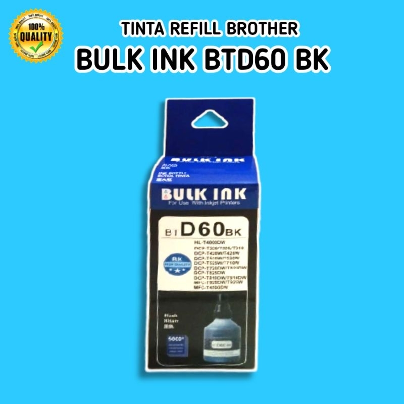 Tinta brother / tinta brother Bulk ink BTD60BK.BT5000 C.M.Y