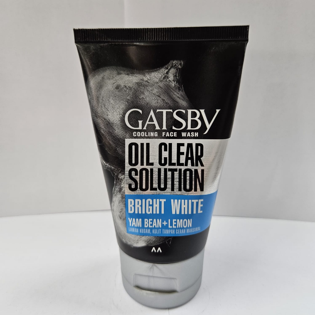 Gatsby Cooling Face Wash Oil Clear Solution: Yam Beam + Lemon 100 gram