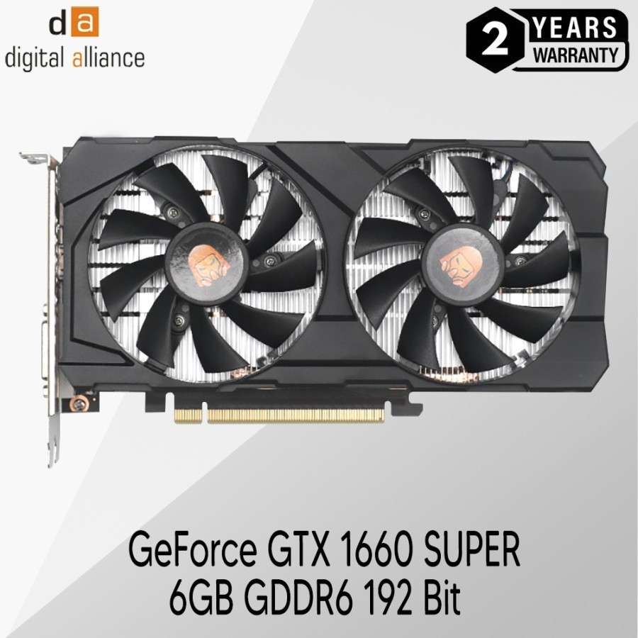Digital alliance Geforce GTX 1660 Super 6GB GDDR6 192 Bit