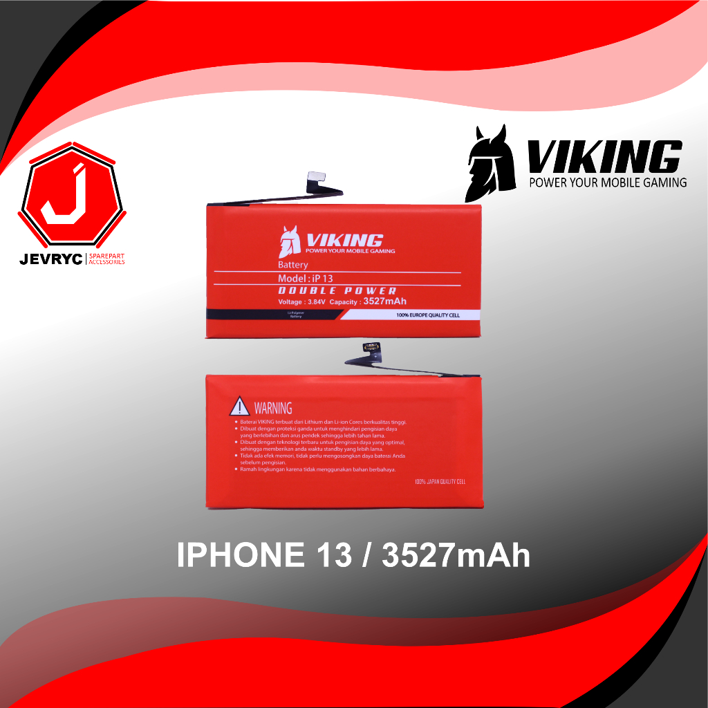 VIKING Baterai Iphone 13