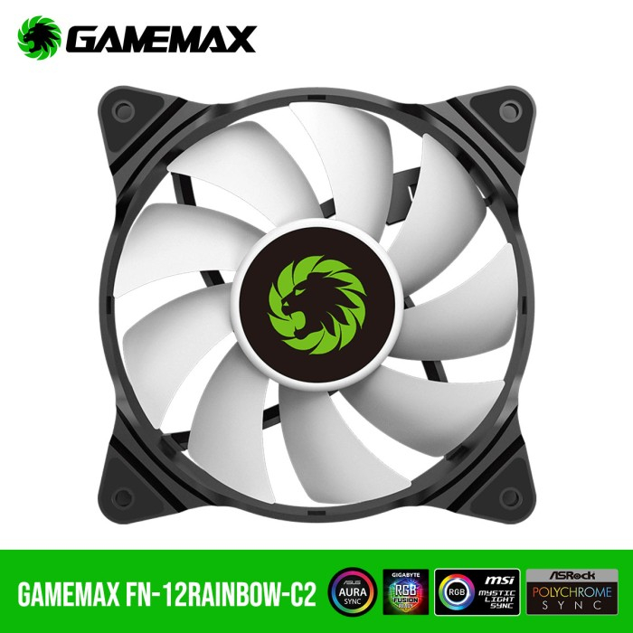 Gamemax Fan Casing 12Cm Rainbow FN-12Rainbow-C2