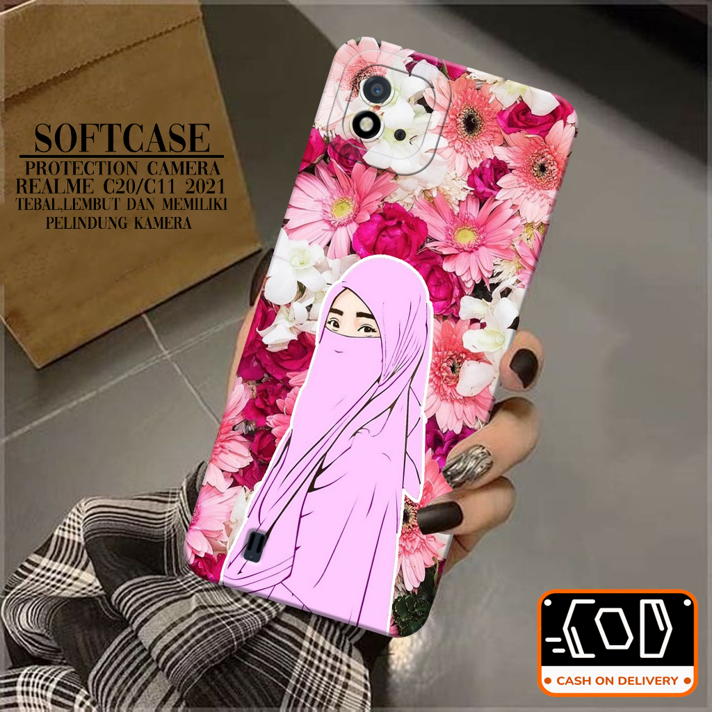 Case Hp Realme C20/C11 2021- Soft Pro Camera - Softcase Realme C20/C11 2021- Casing Realme C20/C11 2