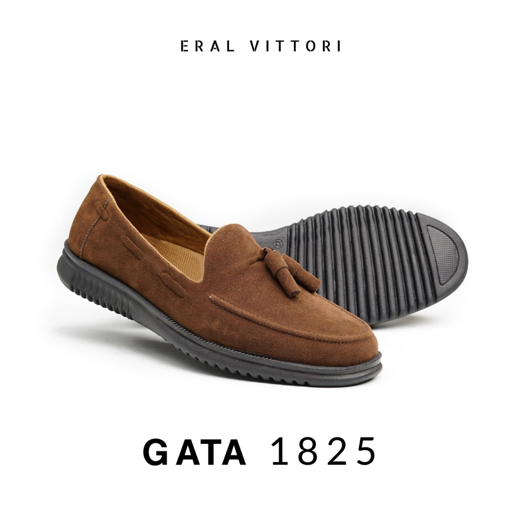 Eral Vittori - Gata 1825 Sepatu Loafers Pria Casual Formal