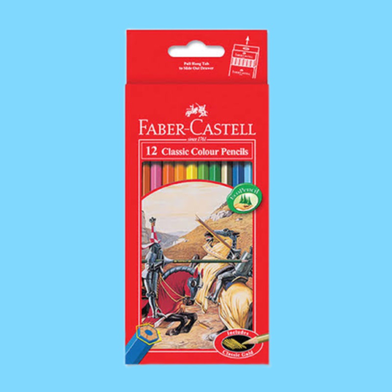 

Pensil Warna Faber Castell Classic Colour Pencil 12L