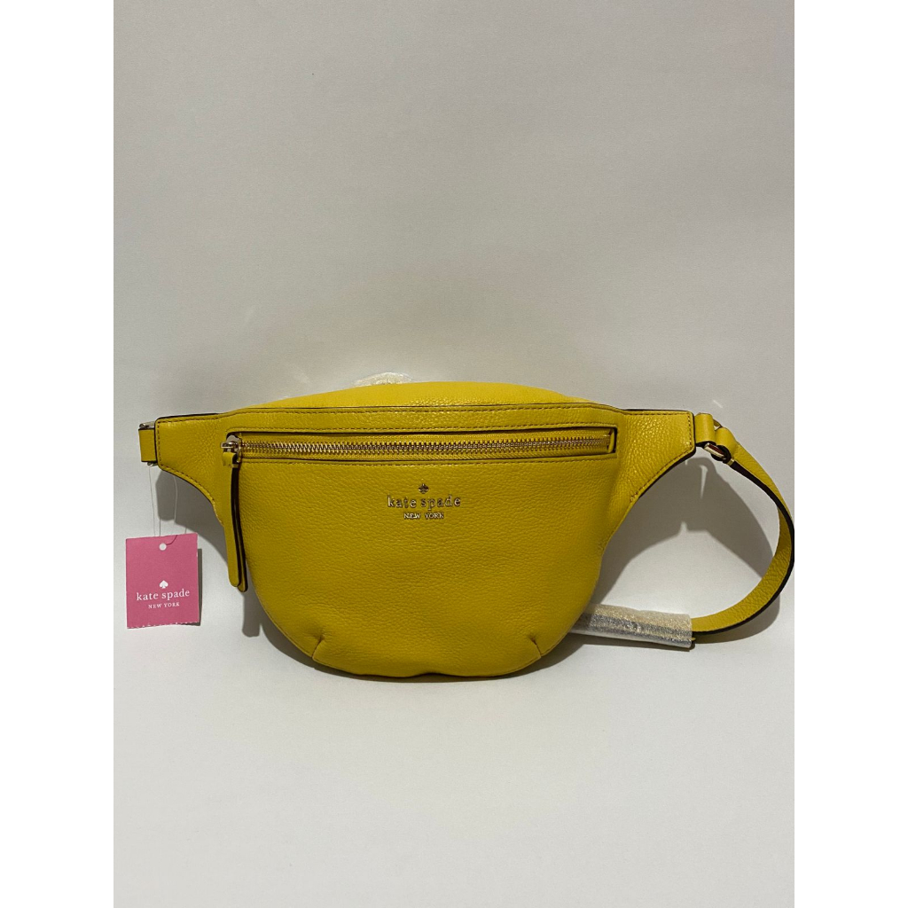 Kate spade jackson belt bag gold yarrow