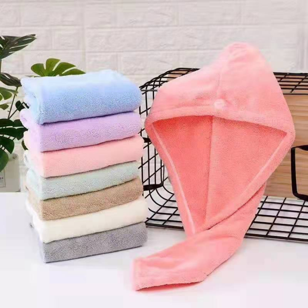 TRS - Handuk Keramas Highquality Karakter Cepat Kering Fashion Wanita Magic Towel Hairtowel