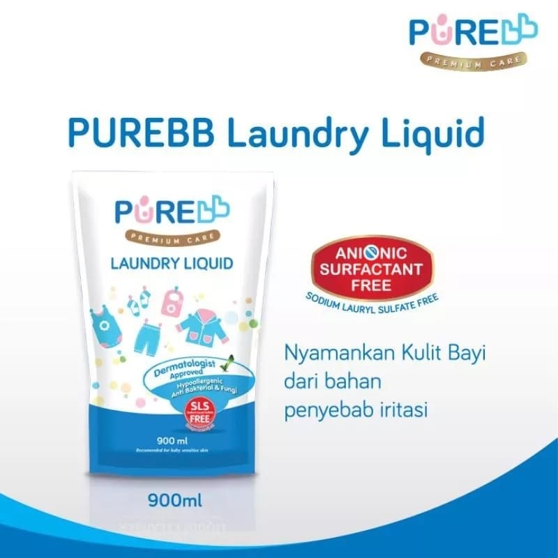 PureBB Laundry Liquid/Detergen Pakaian Bayi