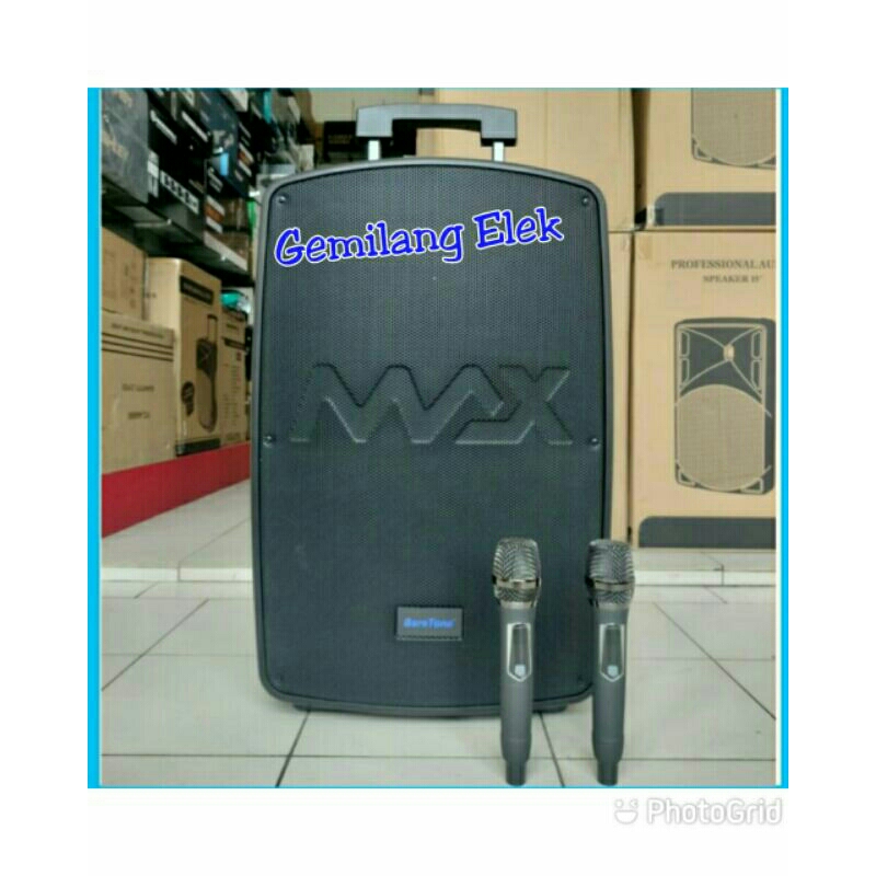 Speaker Portable wireless BARETONE MAX15NB 800W Original