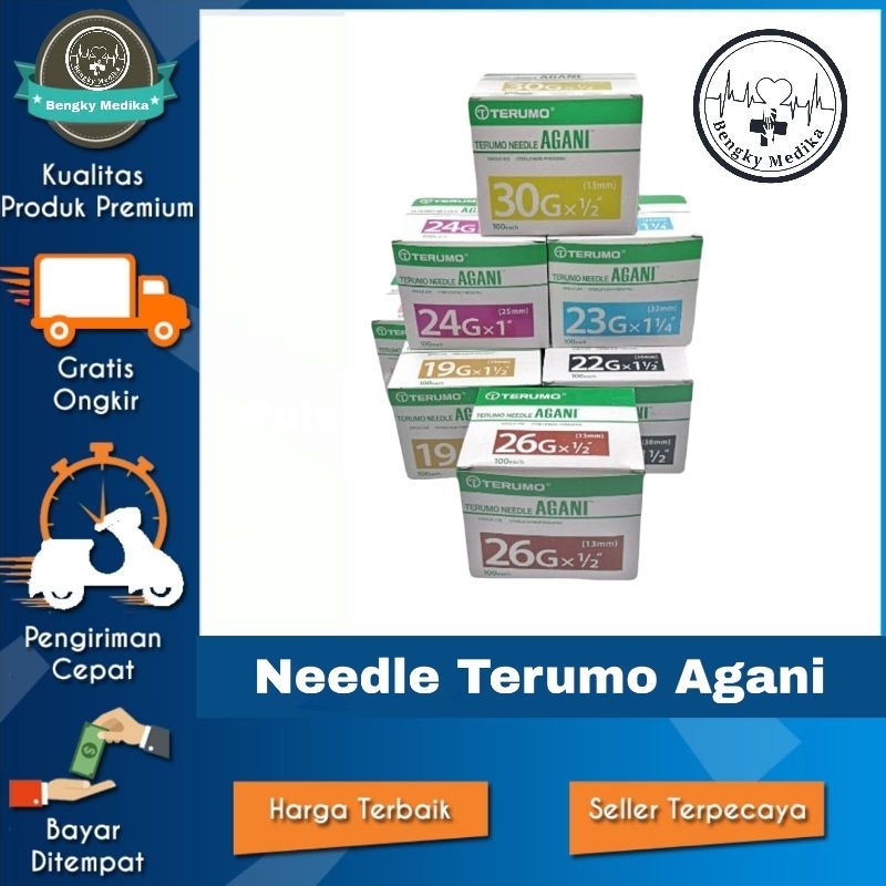 Needle Terumo Agani  Jarum Terumo Agani Jarum Suntik Terumo