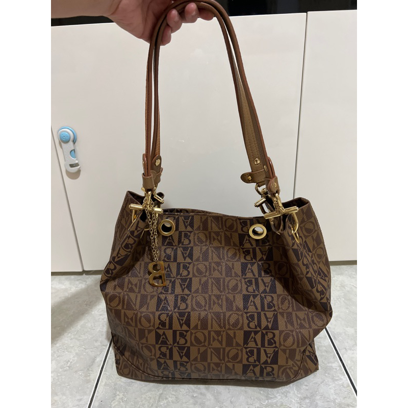 Bonia 4 in 1 Large Tote Shoulder Bag Original Authentic