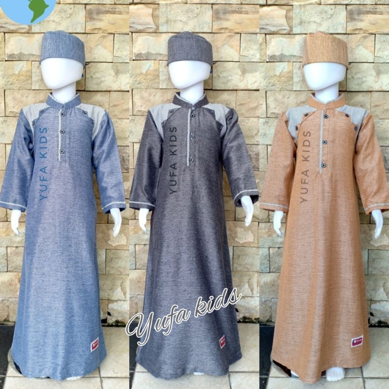 GAMIS GEILBY ANAK / JUBAH ANAK LAKI LAKI