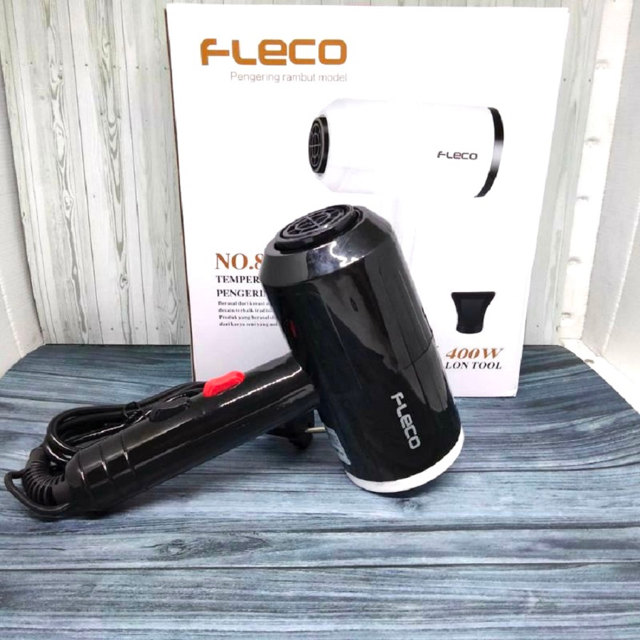 Hairdryer Hair Dryer Pengering Rambut Fleco 899 400W 400 Watt Lipat Ion Ionic