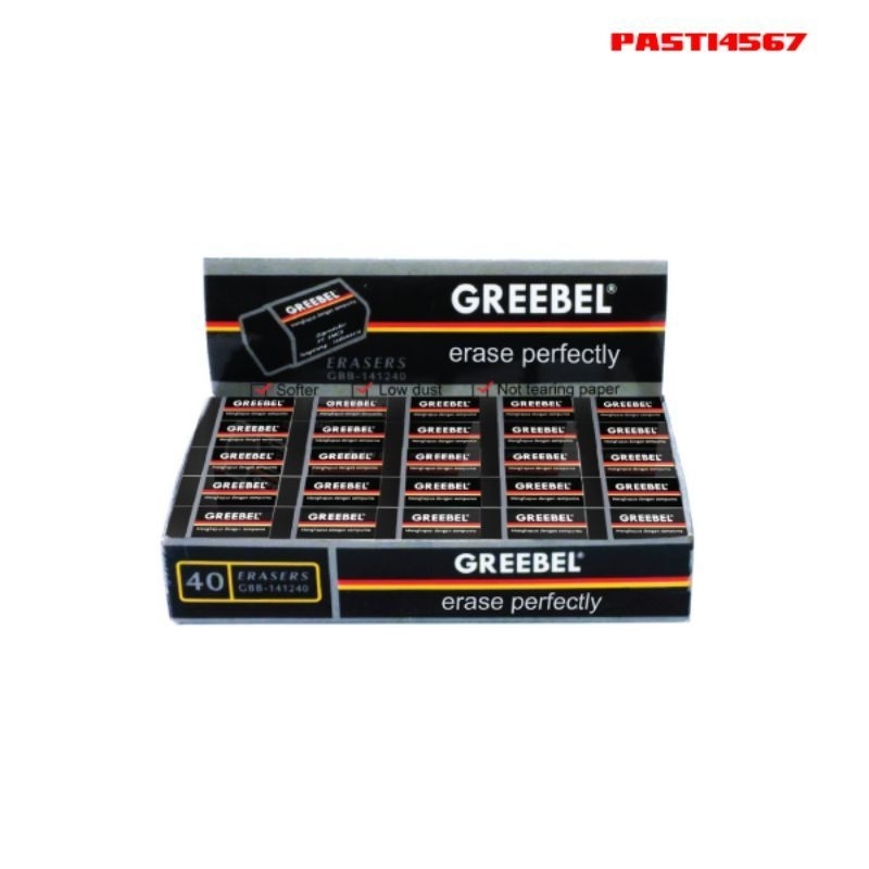 

PENGHAPUS PENSIL GREEBEL B40 H jual per pcs