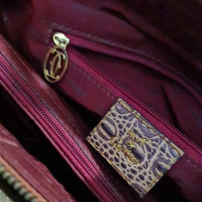 TAS CAR* REPTIL SKIN MOTIF AUTH