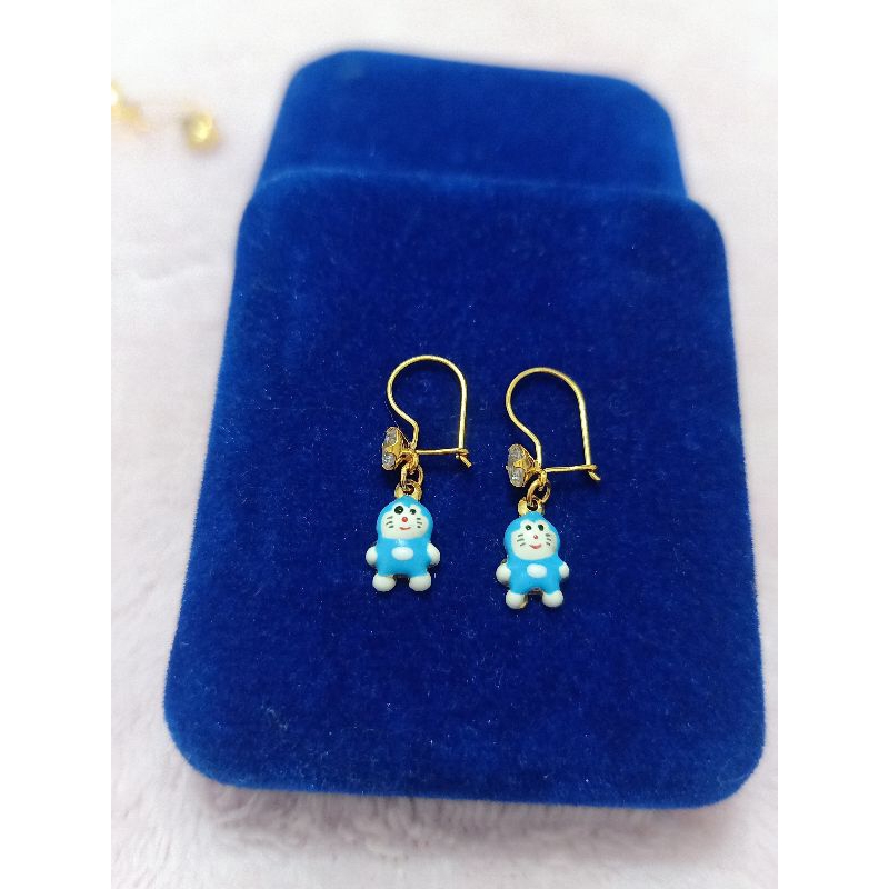 ANTING ANAK PERAK 925 LAPIS MAS