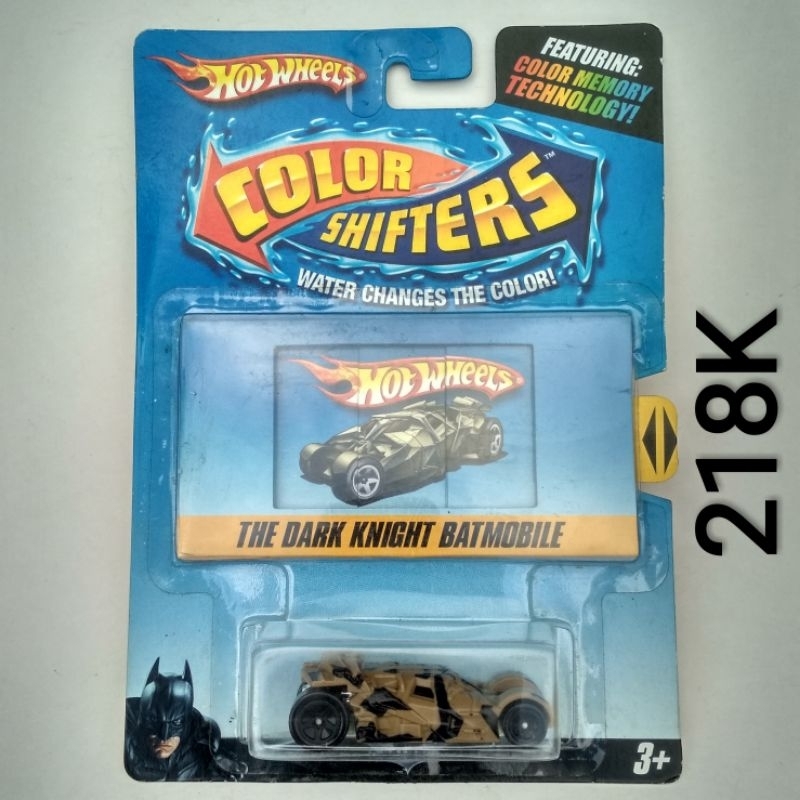Hot Wheels Color Shifter The Dark Knight Batmobile