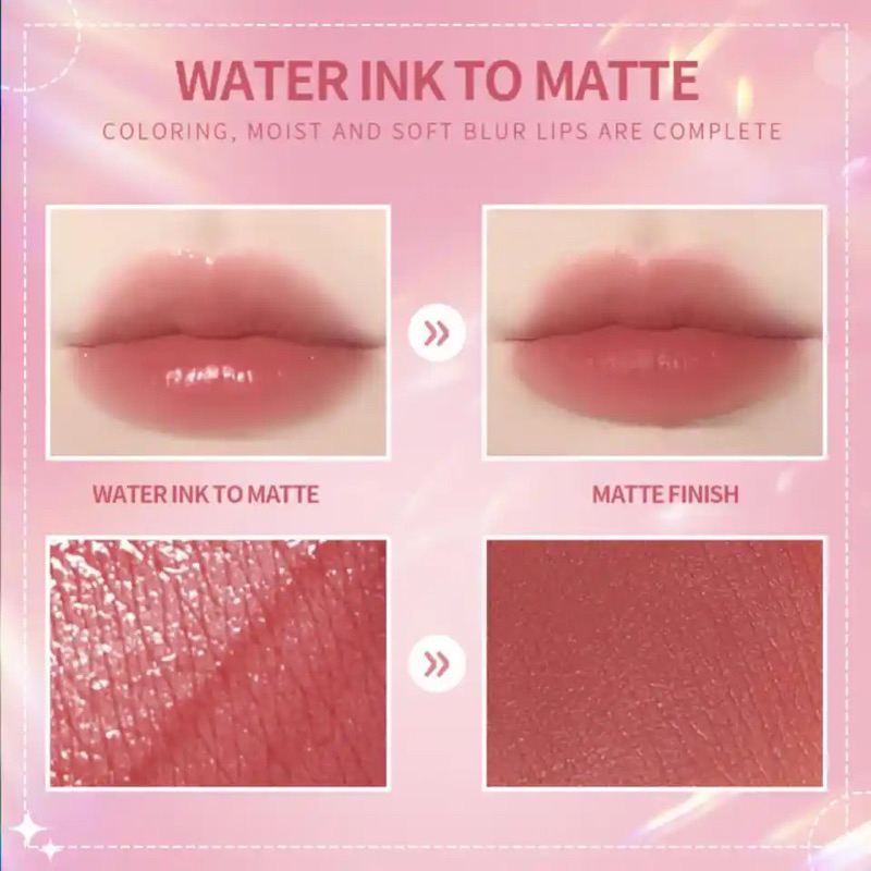 (READY &amp; ORI) KIMUSE Water Tint Lipstick Lip Stain High Pigmented KS816 KS 816