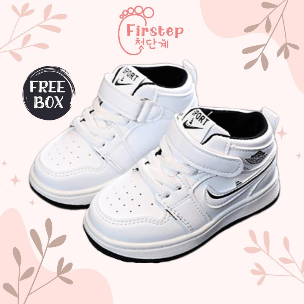 Sepatu Anak Perempuan Dan Laki Laki Import Sneaker Anak Usia 1-5 Tahun  FS174