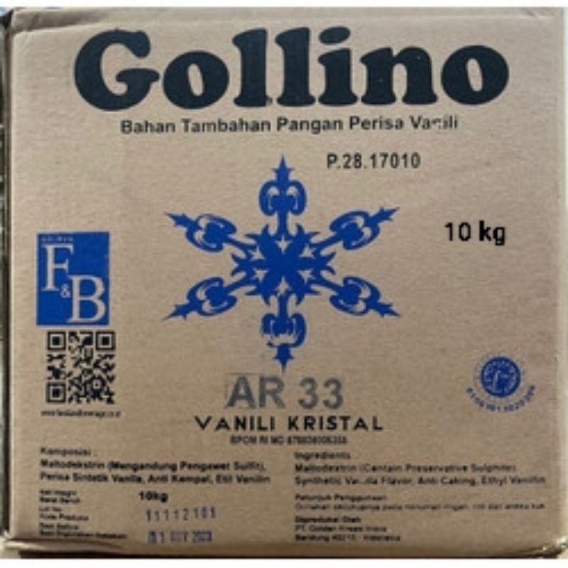 vanili bubuk repack 1 kg